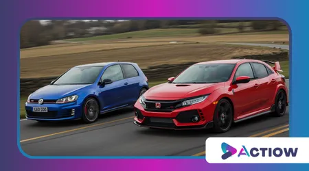 Volkswagen Golf GTI vs Honda Civic Type R: Hot Hatches Face Off