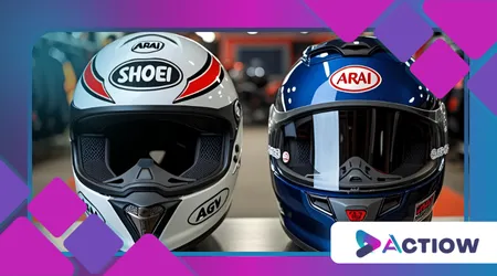 Comparing Motorcycle Helmet: Shoei vs Arai vs AGV (Comfort, Safety & Price)